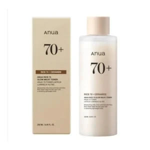 Anua Rice 70 Glow Milky Toner with Ceramide | Hydrating